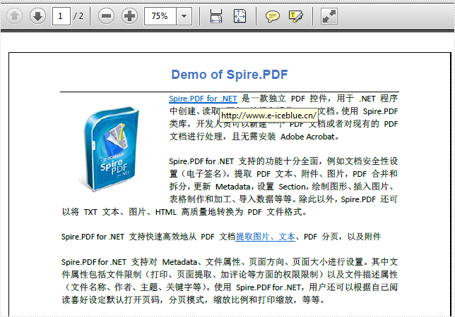 PDF管理控件Spire.PDF使用教程：如何添加、更新和刪除超鏈接