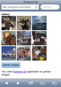 iPhone,Safari,aurigma,Aurigma Up,上傳照片