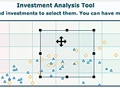 Visual selection of data